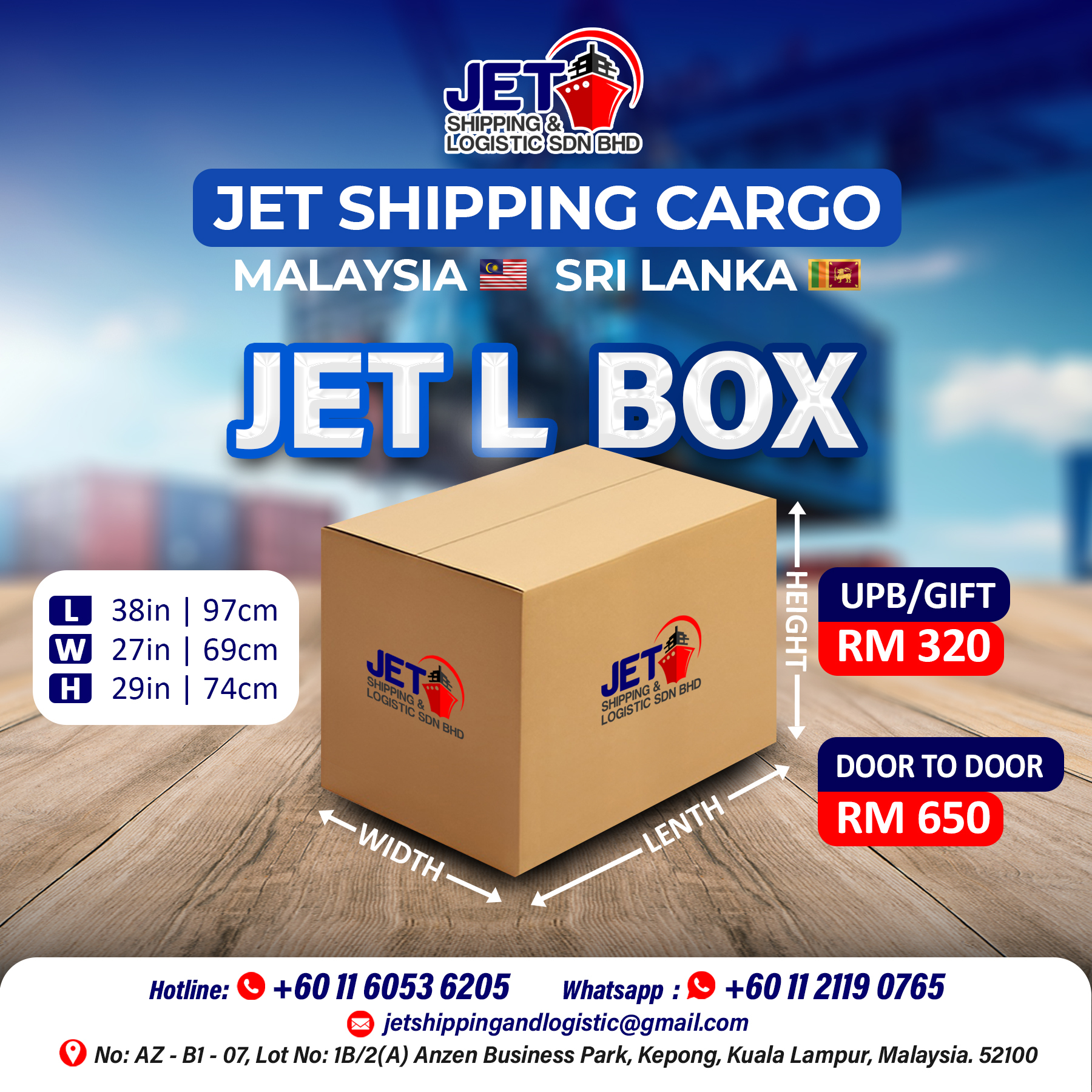 JET L BOX